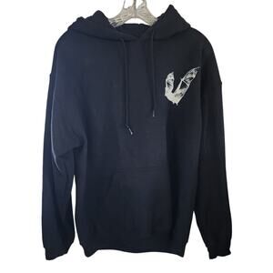 Xo lil uzi vert nav free uzi Black hoodie Sweatshirt Size Large